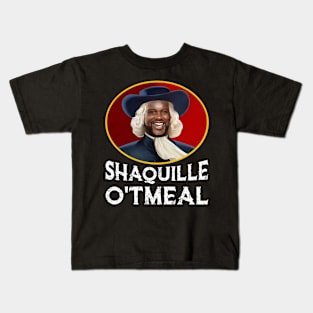 Shaquille Oatmeal Shirt Funny Shaquille O'tmeal Kids T-Shirt